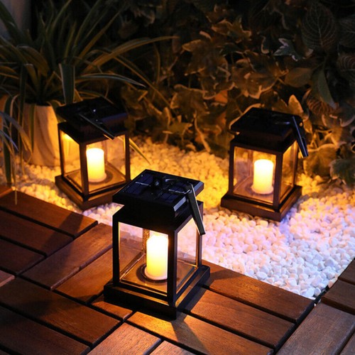 3pcs solar powered led lantern - solar,