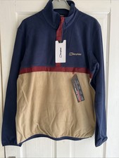 Berghaus Polartec Men's Fleece Size Uk Medium Big Front Pocket