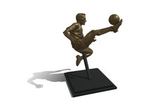 Dennis Bergkamp Arsenal Statue
