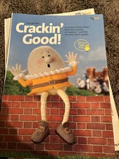 Alan Dart Cracking’ Good Humpty Dumpty Knitting Pattern Magazine Extract Toy
