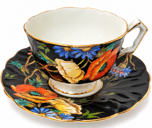 Vintage aynsley black - vintage,