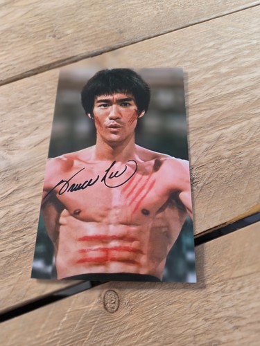 Bruce lee repro autograph - lee,