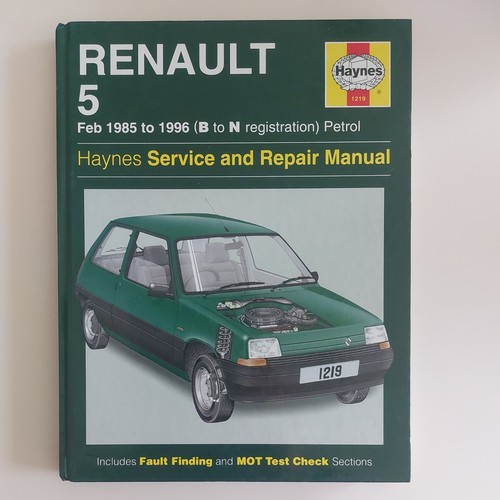1219 haynes renault petrol - renault,