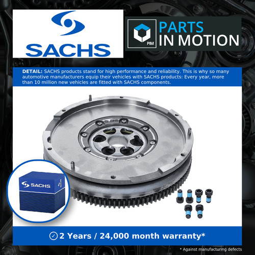Dual mass flywheel dmf - mass, fits