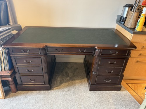 Antique vintage writing desk - antique,