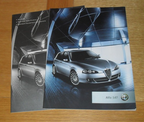Alfa romeo 147 brochure - brochure,