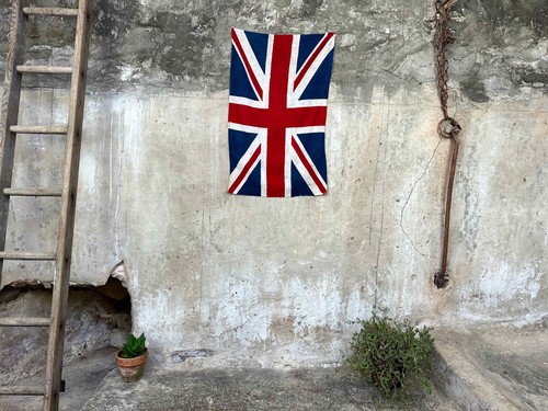 Vintage union jack flag - union,