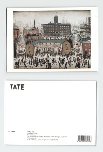 Vintage postcard lowry - vintage,