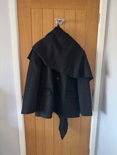 BNWT ZARA Black Oversized Wool