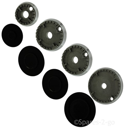 Gas hob burner - burner, flame