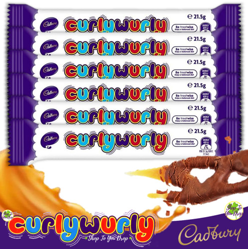 Cadbury curly wurly - wurly, 21.5g