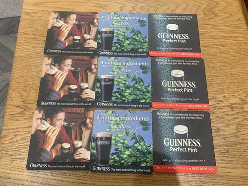 Beer mat guinness pint - mat, pour