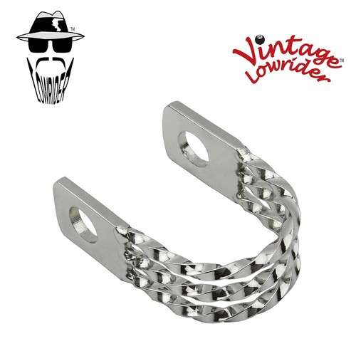 Lowrider bicycle chrome - f&r,