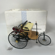 Franklin Mint 1/8 1886 Benz Patent Motorwagen Tri Car Die Cast Model