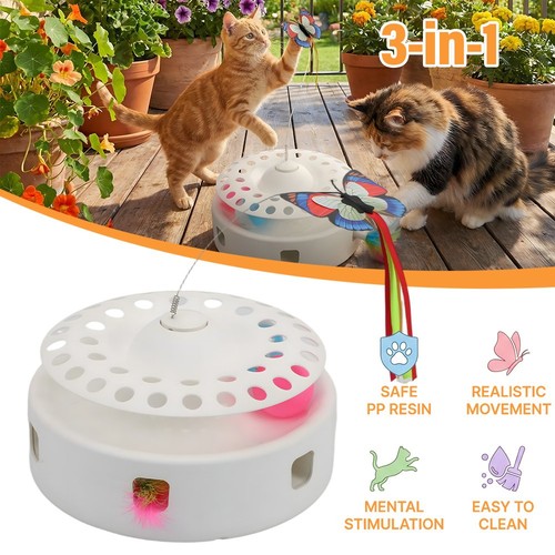 Cat interactive toys - in,