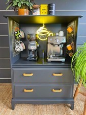 Coffee Bar Station Cabinet
