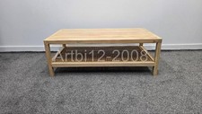 John Lewis Woven Rattan Panel Coffee Table Natural RRP£199 (5274)