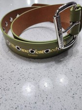 Vivienne Westwood Green Alex Belt Bnwot