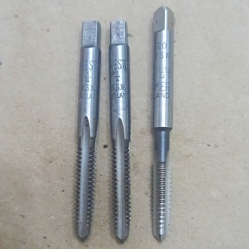 Bsw hand threading - 1/4,