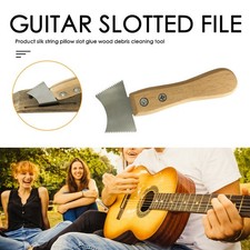 Wood+Stainless Steel Guitar