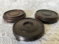 3 Chinese Hardwood Pot /Vase