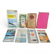 Vintage ordnance survey road - ordnance,