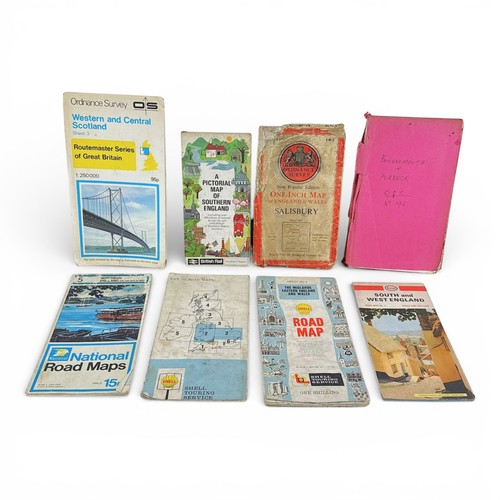 Vintage ordnance survey road - survey,