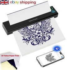 Bluetooth Tattoo Stencil