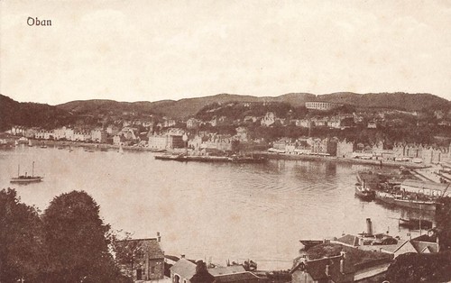 Oban shipping bay argyllshire - shipping,