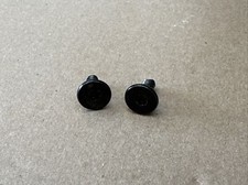 1:2 Scale Plain Black BELL HP7 Mini Helmet Visor Screw Set