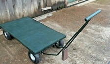Turntable Flat Bed Trolley