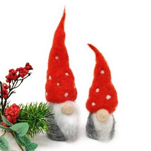 Nordic gnomes needle felting - gnomes,