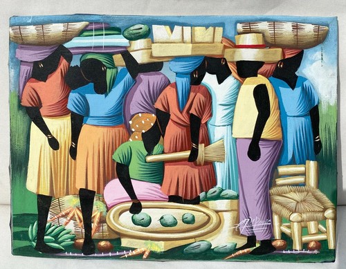 Original painting haitian - painting,