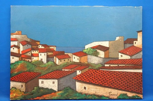 Painting oil canvas country - oil, on