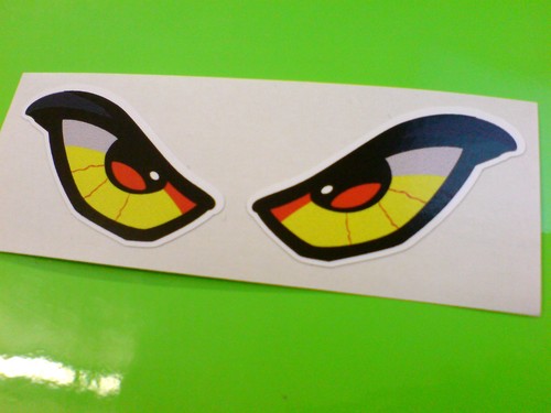 Alien eyes car - car, motorcycle