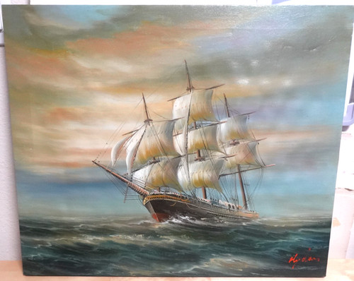 Hydan sailing ship - sailing, original