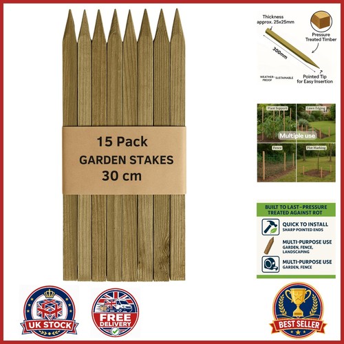Pack wooden garden - 12",