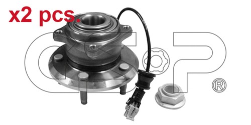 Pcs rear fits both - x2,