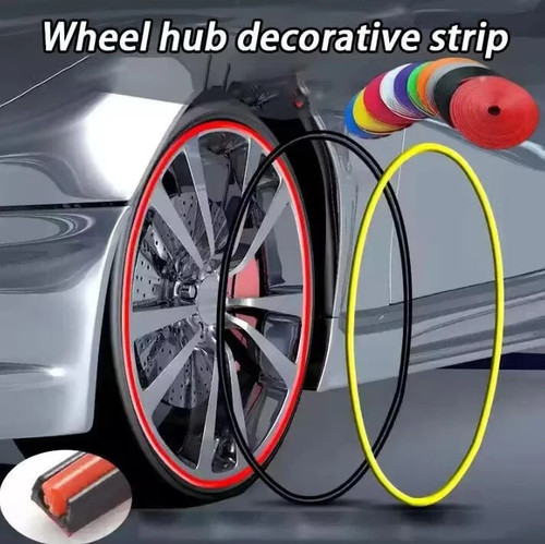 Trim strip car rim - car,