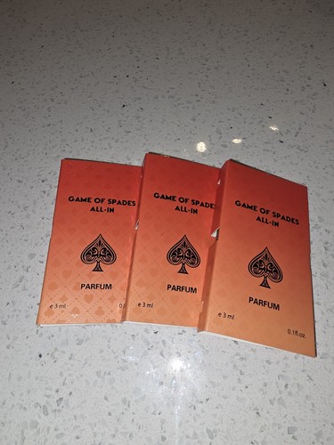 Game spades all parfum - game, all-in