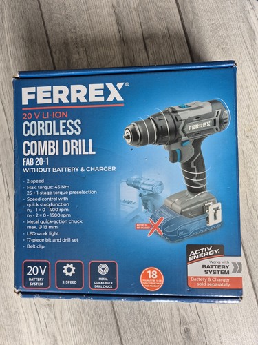 New ferrex 20v combi - ferrex,