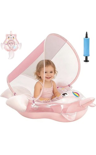 Baby inflatable swimming ring - swimming,