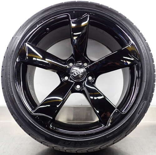 Audi black alloy - audi, a5