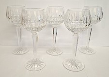 VINTAGE SET OF 5 LEAD CRYSTAL