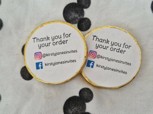 Personalised chocolate coins - personalised,