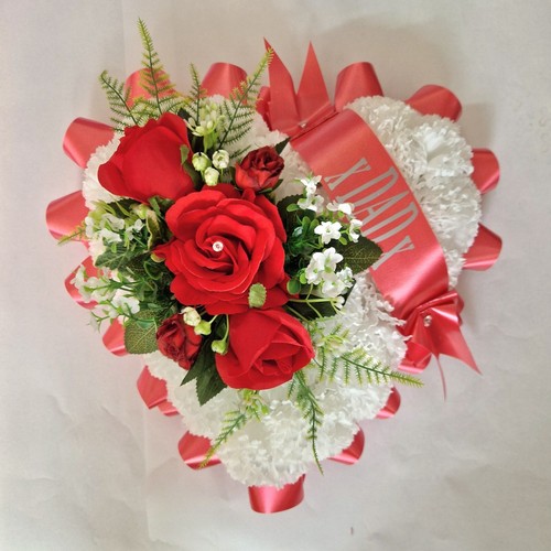 Red heart silk - 13",