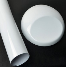 Gloss Vinyl Wrap Kitchen Cupboard Covering Wrap Sticky Back Plastic White Roll