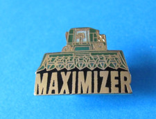 John Deere MAXIMISER Combine Harvester Pin Badge. Tractor, Farming Interest. VGC