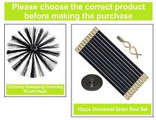 12 Piece 9m Drain Rods