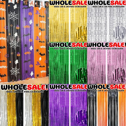 Foil fringe tinsel - 2m-3m,